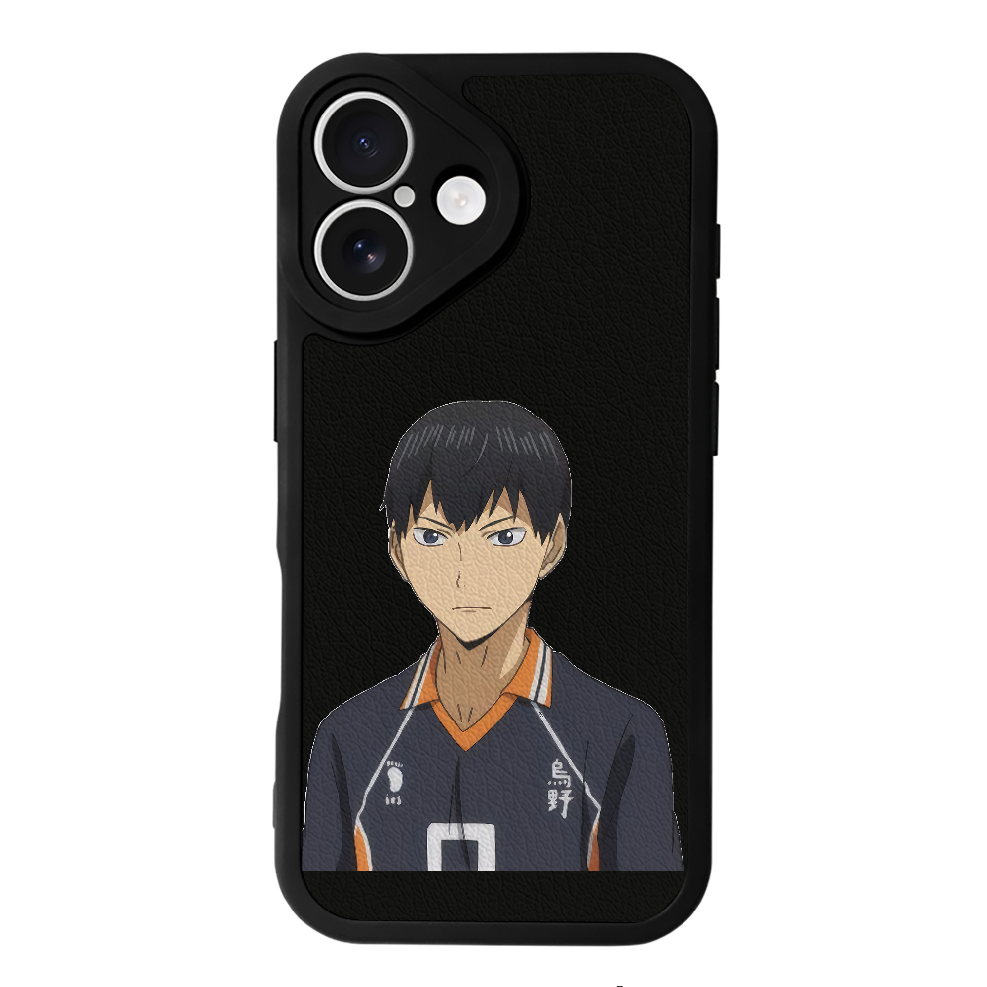 （画像用） ハイキュー!! Haikyu!! 【iPhone 16シリーズ対応】シリコンスマホケース（レザー調） 材質：シリコン